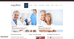 Desktop Screenshot of maxillent.com